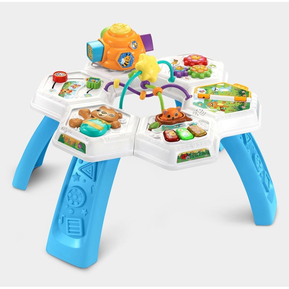 VTech Buzz and Learn Activity Table Seven Interactive Play Zones 93711767